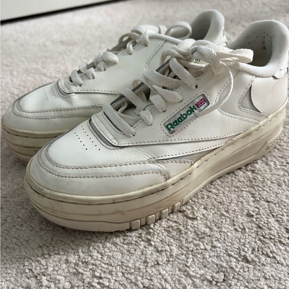 Reebok Shoes - Reebok Cream and White Sneakers